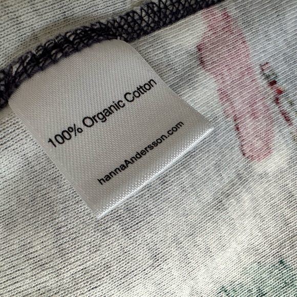 🎃🎅🏻 2 LIKE NEW Hanna Andersson holiday pajamas size 3T organic unisex - Picture 14 of 14